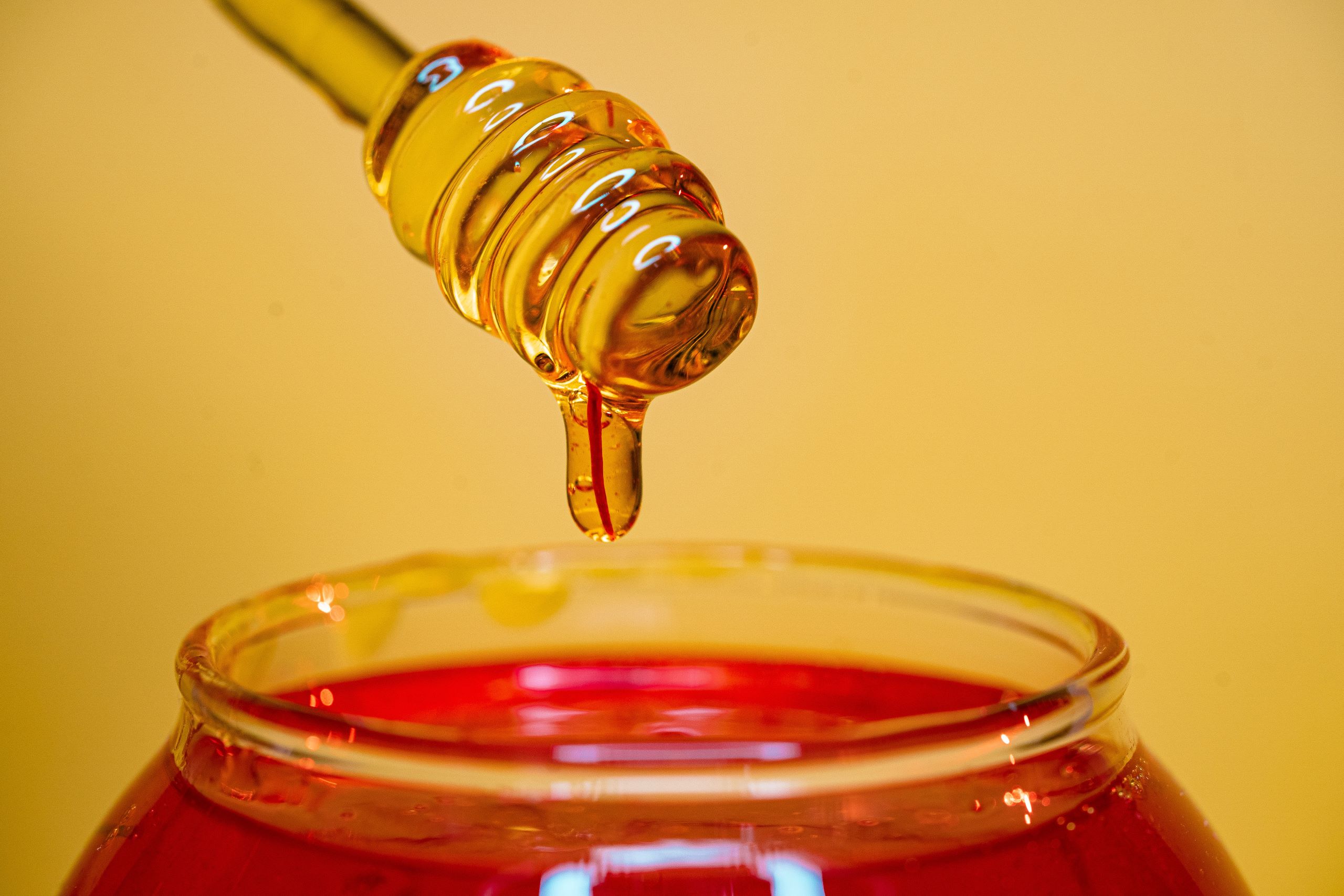 Metronidazole in honey