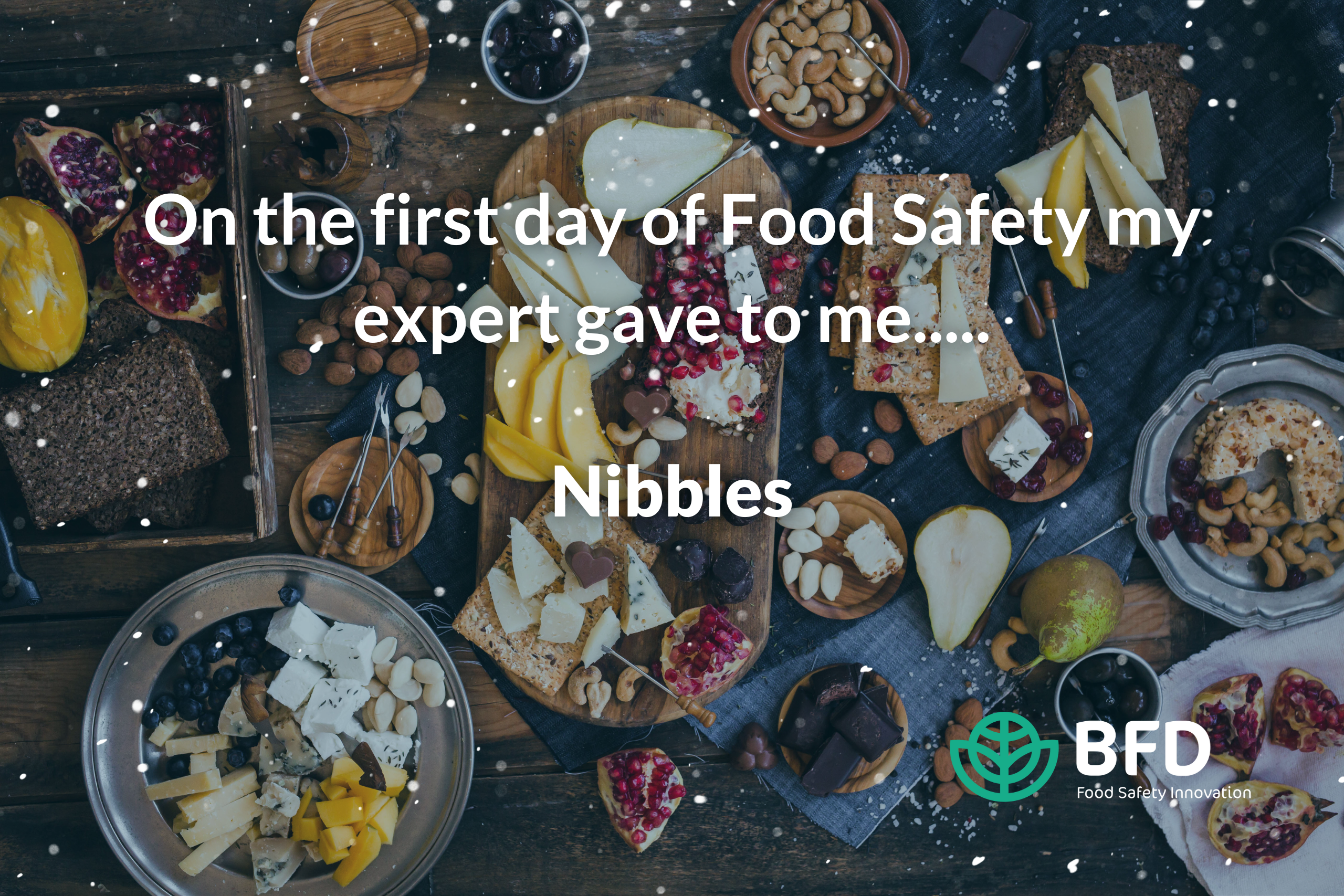 Day 1 Nibbles - 12 Days of Food Safety - Web Banner