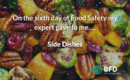Day 6 Side Dishes - 12 Days of Food Safety - Web Banner
